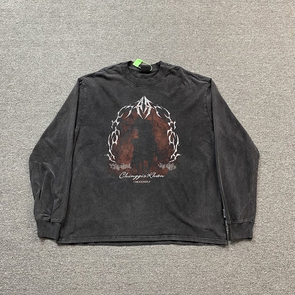CHOOOSELF Dark Style Statement Long Sleeve T Shirt